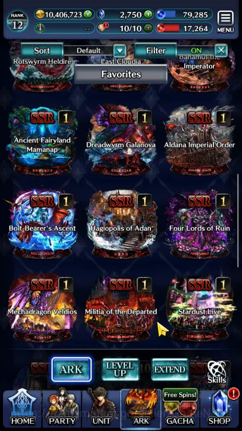 Last Cloudia Accounts GLOBAL|Rank 12|Collab AOT (Levi SA) +Top Tier Unit image 5