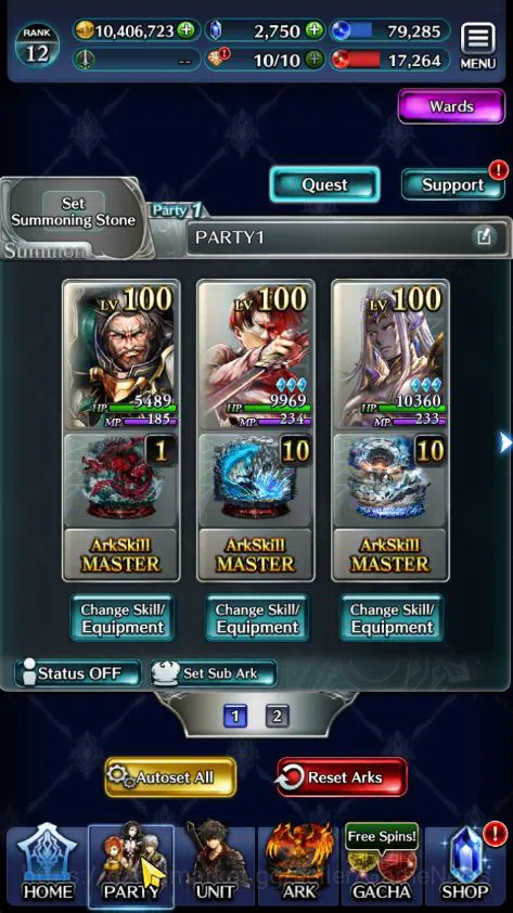 Last Cloudia Accounts GLOBAL|Rank 12|Collab AOT (Levi SA) +Top Tier Unit image 8