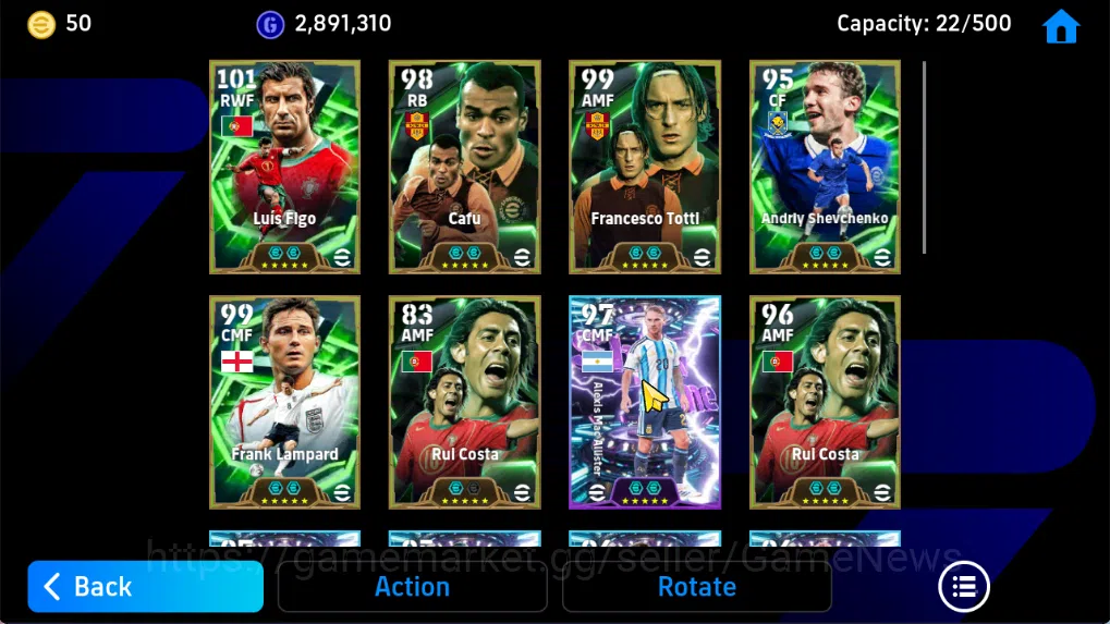 eFootball Accounts Mobile|PhenomFinishing(FrancescoTotti),Bullet Head image 5