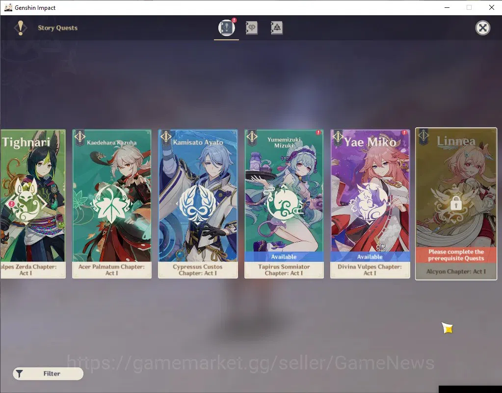 Genshin Impact Accounts Asia|AR 55|Rate On|5 Limited + 1 (*5 Weapon)|Mavui image 16