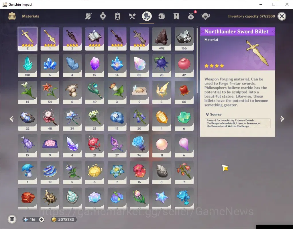 Genshin Impact Accounts Asia|AR 55|Rate On|5 Limited + 1 (*5 Weapon)|Mavui image 6