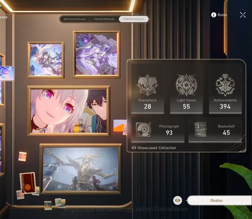 Honkai Star Rail Accounts Asia|TL 42|DOT Prem Team|9 Limited|[Hysilens,Black image 4