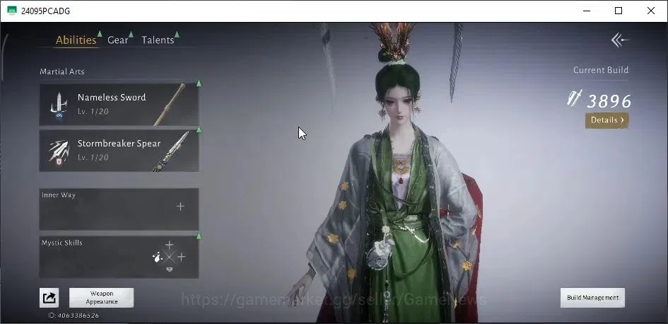 Where Winds Meet Accounts GLOBAL|Lv 14|GS 3896|Return of Spring Set|Anthem of Ages|Martial Destiny|Jianghu Wanderer|Lone 9