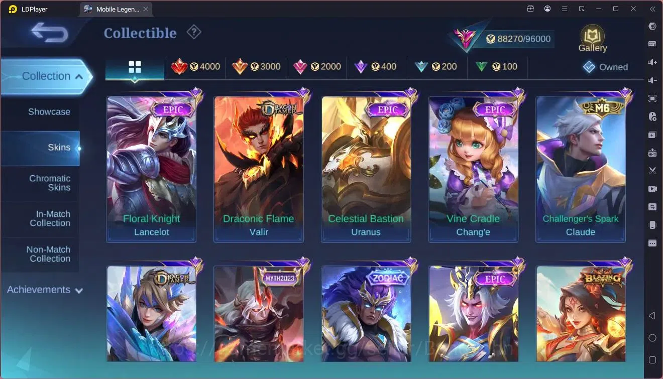 Mobile Legends: Bang Bang Accounts Global|Hero 132|Skin 319|Exalted|KFP Thamuz,Ling|K image 15