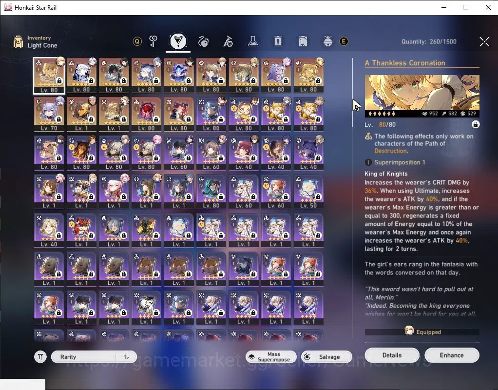 Honkai Star Rail Accounts ASIA|TL 70|15 Limit|[Phainon,Sunday,Saber,Castoric image 5