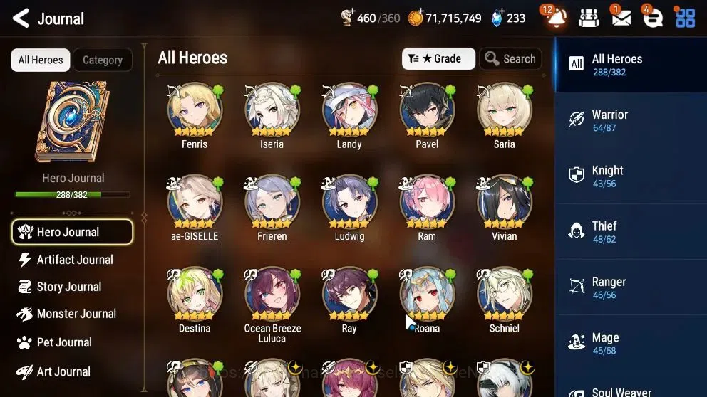 Epic Seven Accounts High-End ASIA Verif|32 ML(Notos,GenRas,Straze,Etc)+Collab FULL[FRIEREN,AESPA]+Benimaru,etc|75 16