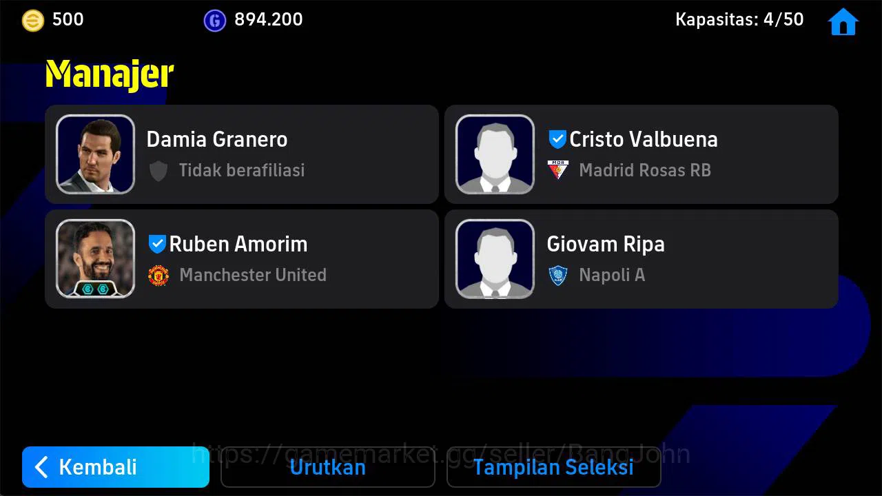 eFootball Accounts Power 3155 | baressi epic, Jonathan sah show, riva image 3