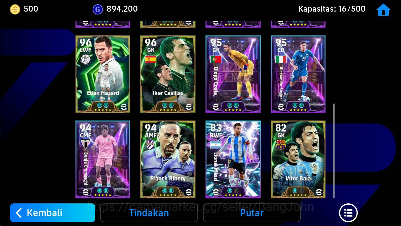 eFootball Accounts Power 3155 | baressi epic, Jonathan sah show, riva image 5