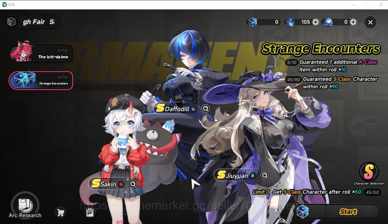Neverness to Everness Accounts GLOBAL EU |HL 3| 1 SSR Limited Nanally | 4 SR [Min image 11
