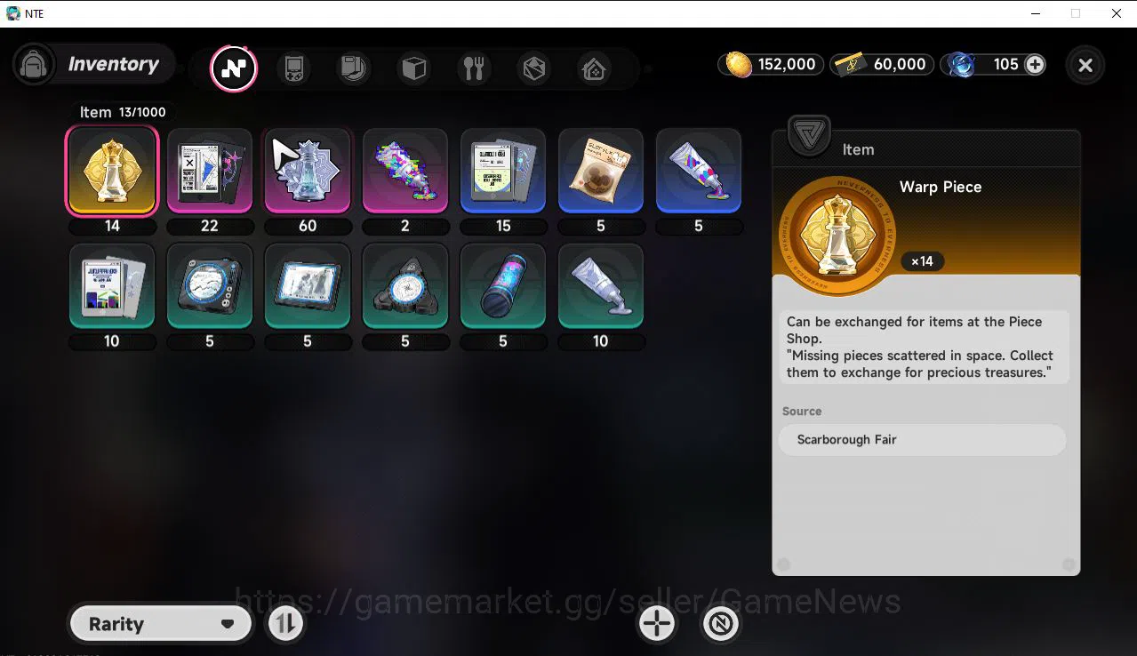 Neverness to Everness Accounts GLOBAL EU |HL 3| 1 SSR Limited Nanally | 4 SR [Min image 3