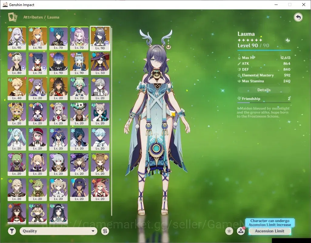 Genshin Impact Accounts ASIA|AR 56|5 Limited + 4 (*5Wep)|[Flins,Skirk]+Sig image 6