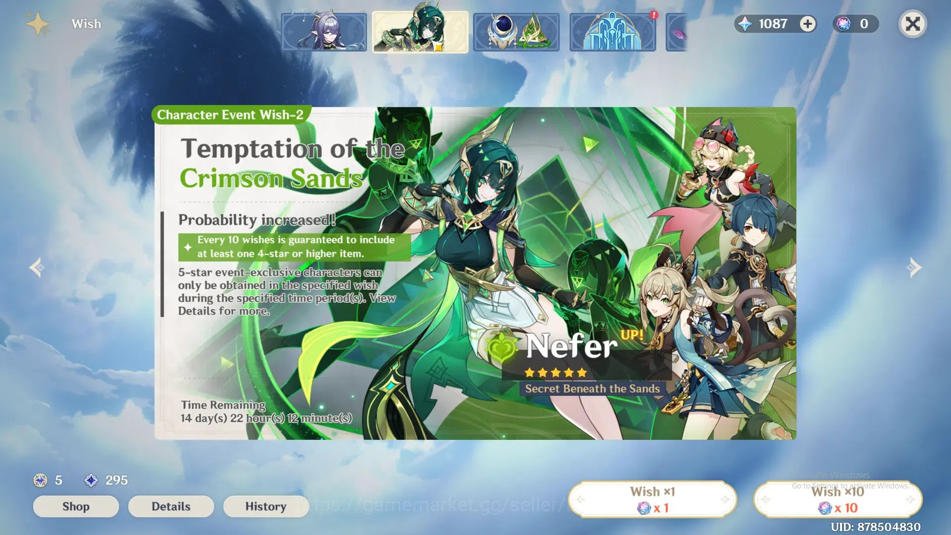 Genshin Impact Accounts ASIA|AR 45|3Limit|Varka,Varesa,Ayato,Etc,|Low Expl image 2