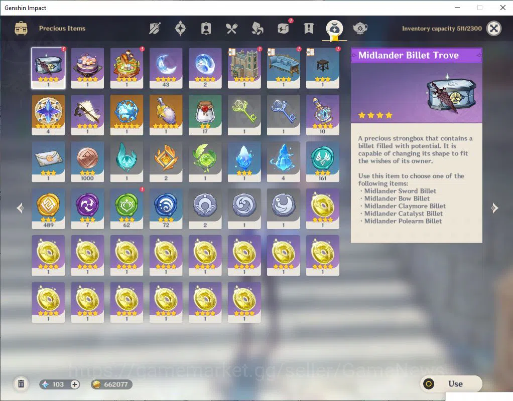 Genshin Impact Accounts ASIA|AR 54|3 Limited +30(*4Character)|Shenhe,Yelan image 8