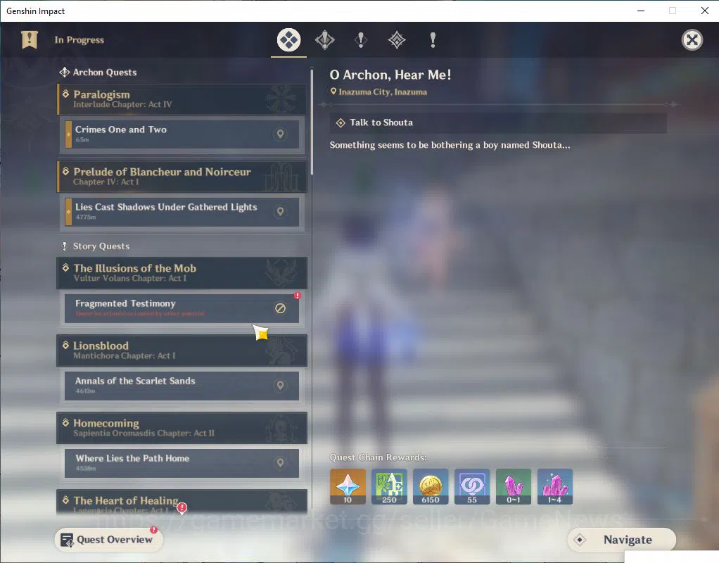 Genshin Impact Accounts ASIA|AR 54|3 Limited +30(*4Character)|Shenhe,Yelan image 9