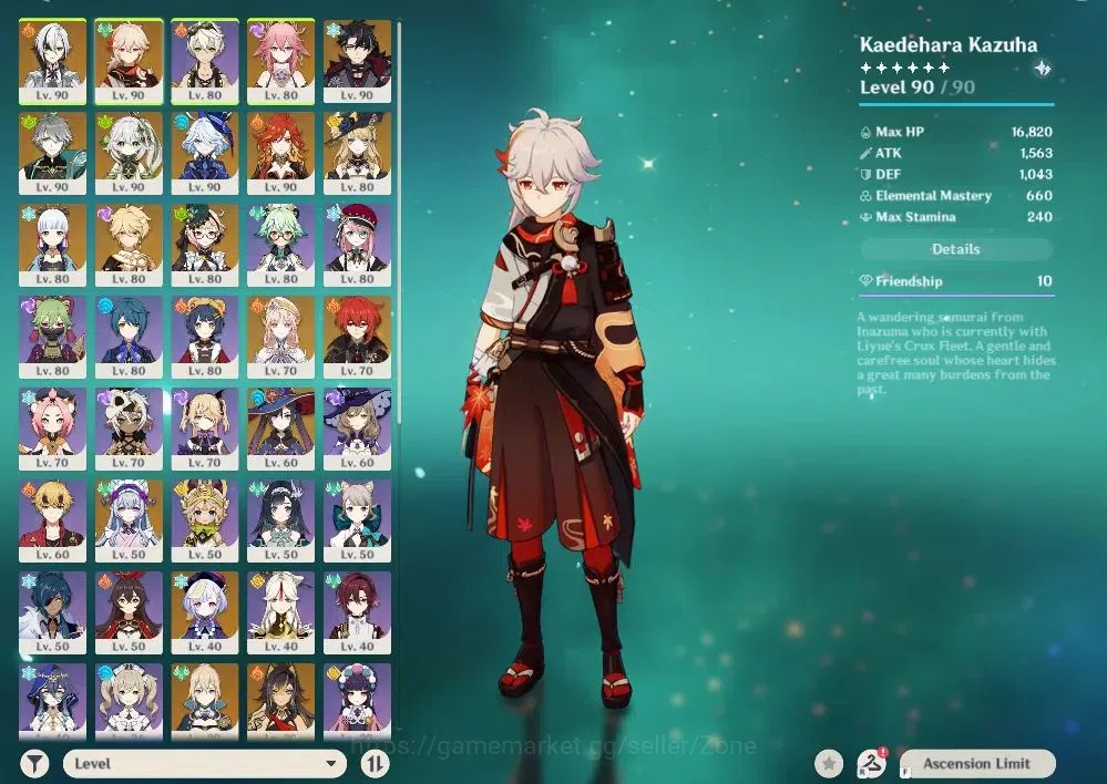 Genshin Impact Accounts ASIA|AR 58|12 Limited+3 Sign (5*Weapon)|[(Arlecchi image 1