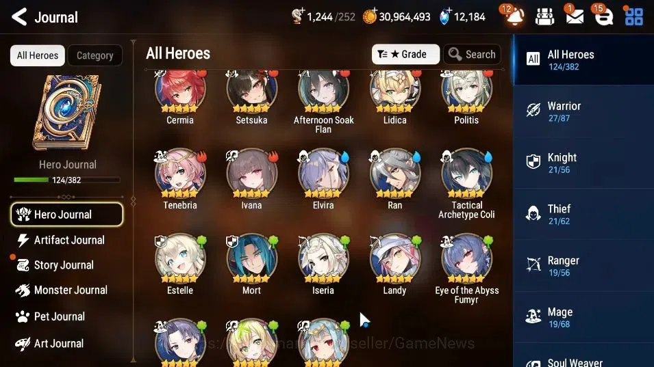 Epic Seven Accounts GLOBAL UnVerif|5 ML(Rhiana& Luciel,Bys Hwayung,TE image 7