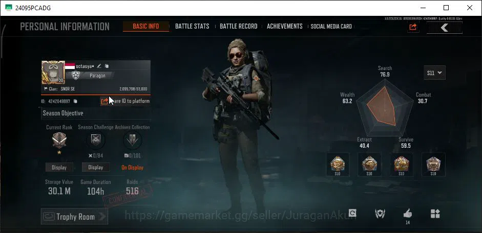 Arena Breakout Accounts [MOBILE] Lv30|SV 30M|CV 25M|MPX Edge,AR57 Splash,M image 2