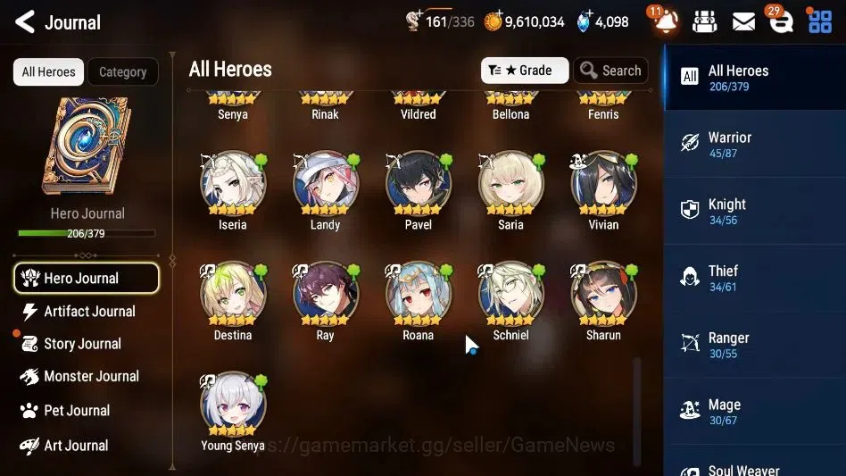 Epic Seven Accounts High-End GLOBAL Unverif|18 ML[LOTScales,BArunka,NM Luna,Etc]+Rinak,Ivana,TA Coli,etc|4K SStone+1M 11