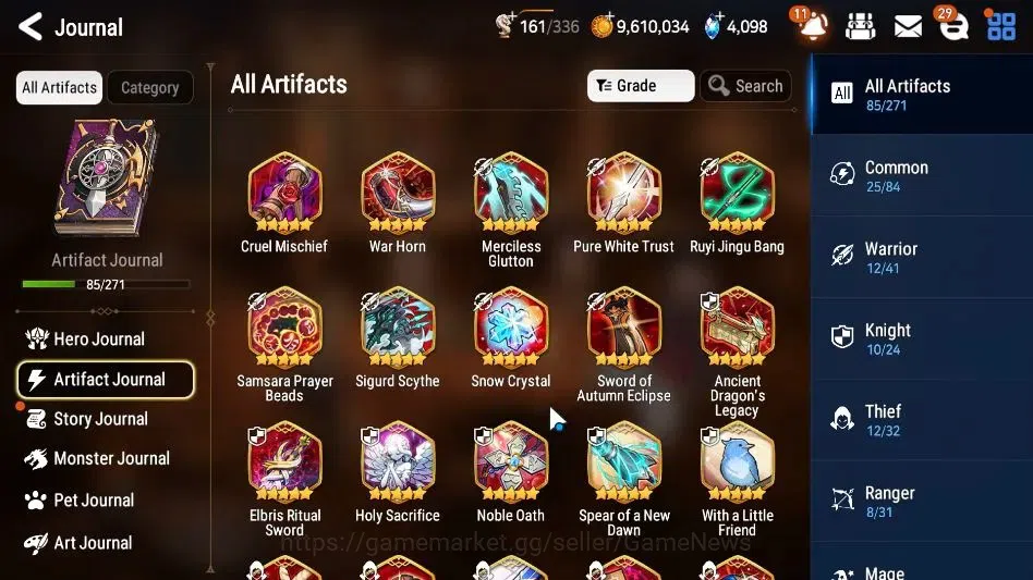 Epic Seven Accounts High-End GLOBAL Unverif|18 ML[LOTScales,BArunka,NM Luna,Etc]+Rinak,Ivana,TA Coli,etc|4K SStone+1M 12