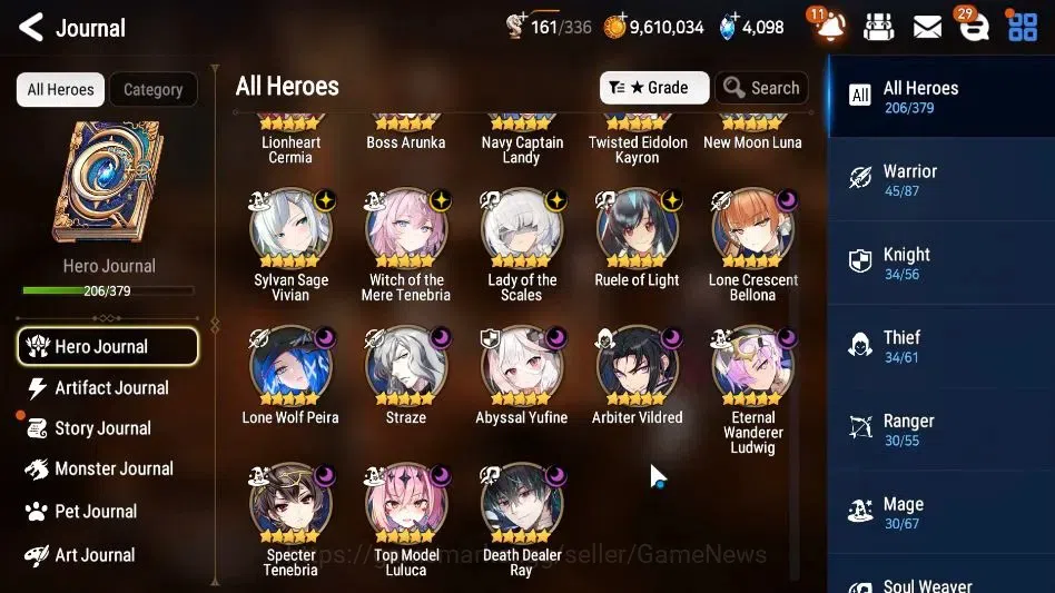 Epic Seven Accounts High-End GLOBAL Unverif|18 ML[LOTScales,BArunka,NM Luna,Etc]+Rinak,Ivana,TA Coli,etc|4K SStone+1M 7