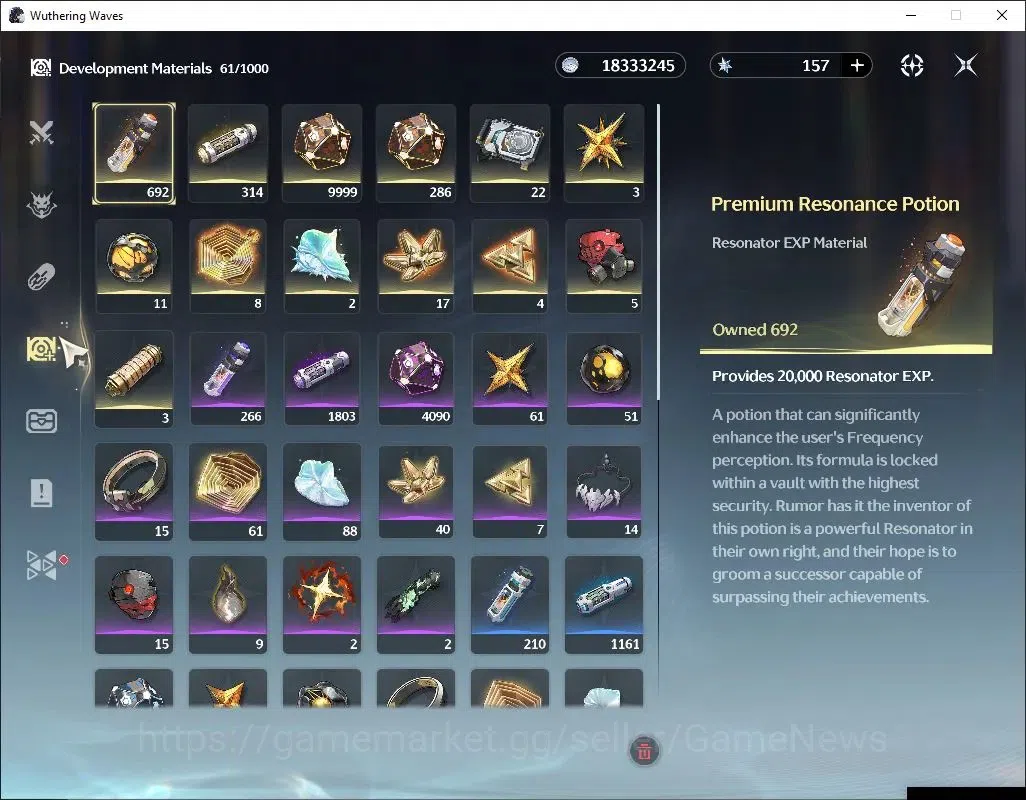 Wuthering Waves Accounts Others SEA |UL 49|2 Limited| Yangyang:Xuanling RC 5 + Signature, Rebecca |DB Lvl 30|MC Female|Log 10