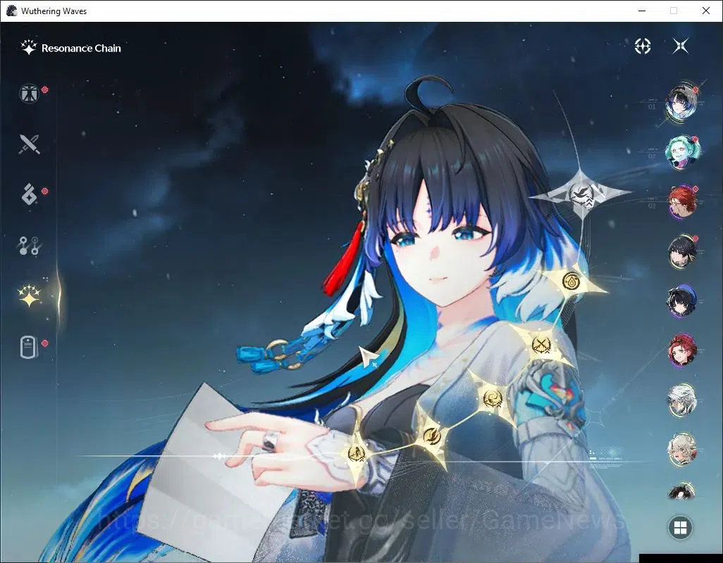 Wuthering Waves Accounts Others SEA |UL 49|2 Limited| Yangyang:Xuanling RC 5 + Signature, Rebecca |DB Lvl 30|MC Female|Log 3