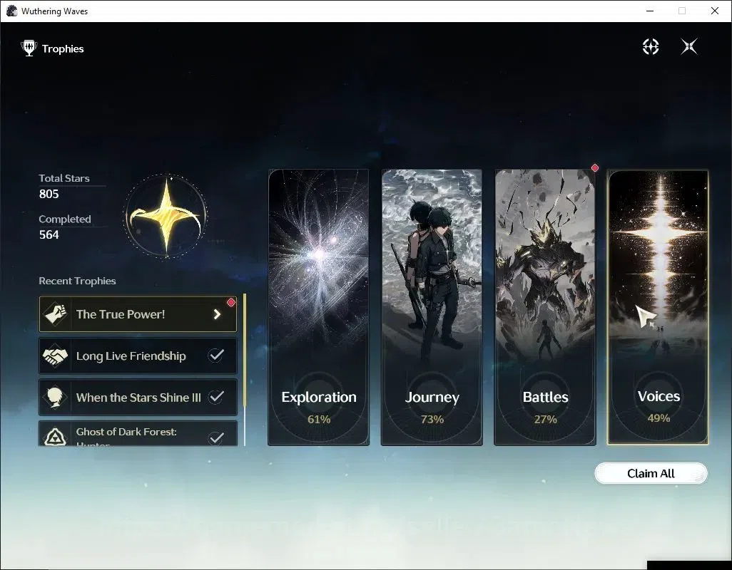 Wuthering Waves Accounts Others SEA |UL 49|2 Limited| Yangyang:Xuanling RC 5 + Signature, Rebecca |DB Lvl 30|MC Female|Log 6