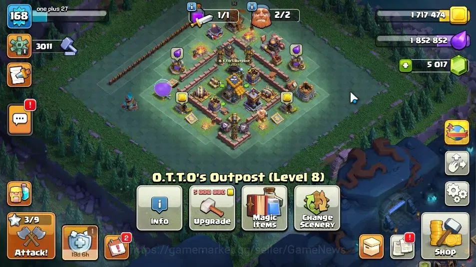 Clash of Clans Accounts LV 168|TH 17-BH 9|HH 9|Limited Skin|BK 85,AQ 86,GW image 7