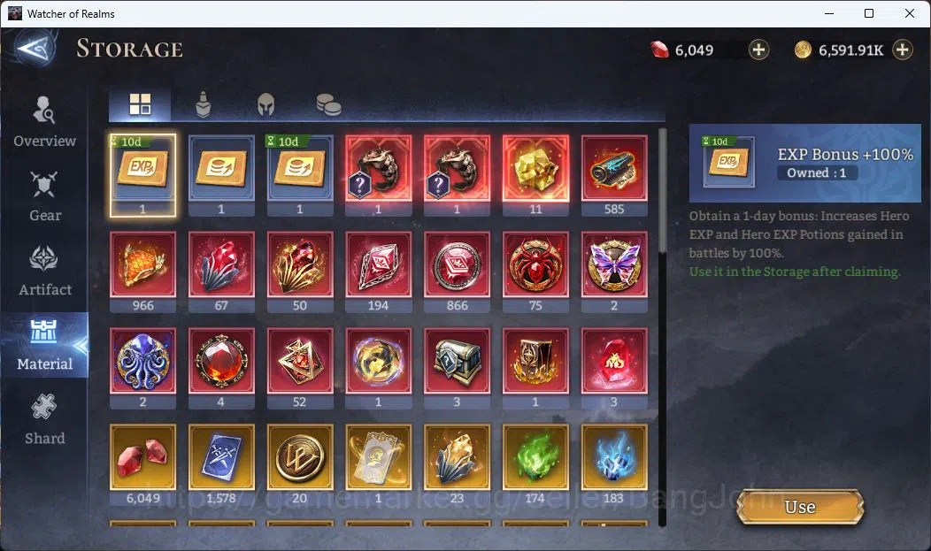 Watcher of Realms Accounts Global 60xx|Power 3M|4 Lord [Praetus,Ingrid,Solcad image 12