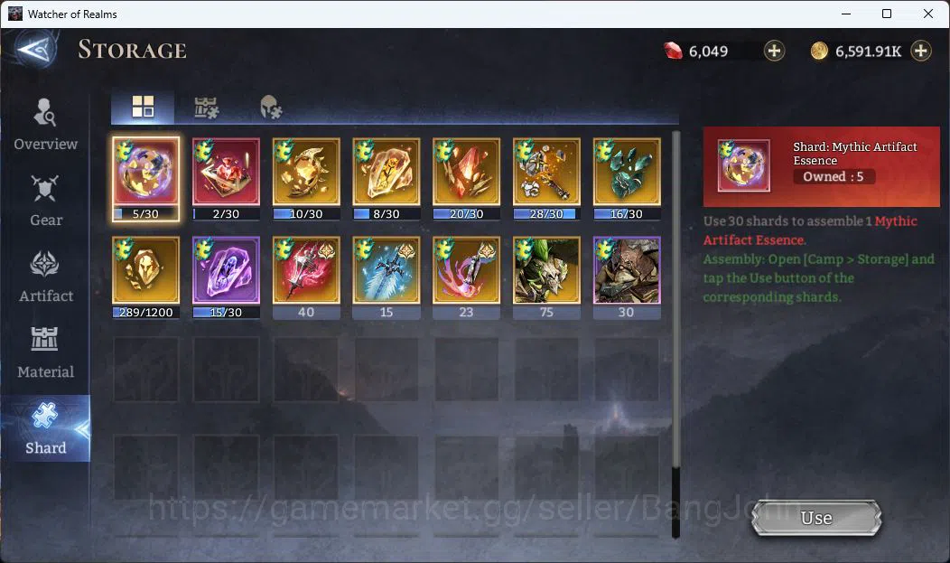Watcher of Realms Accounts Global 60xx|Power 3M|4 Lord [Praetus,Ingrid,Solcad image 13