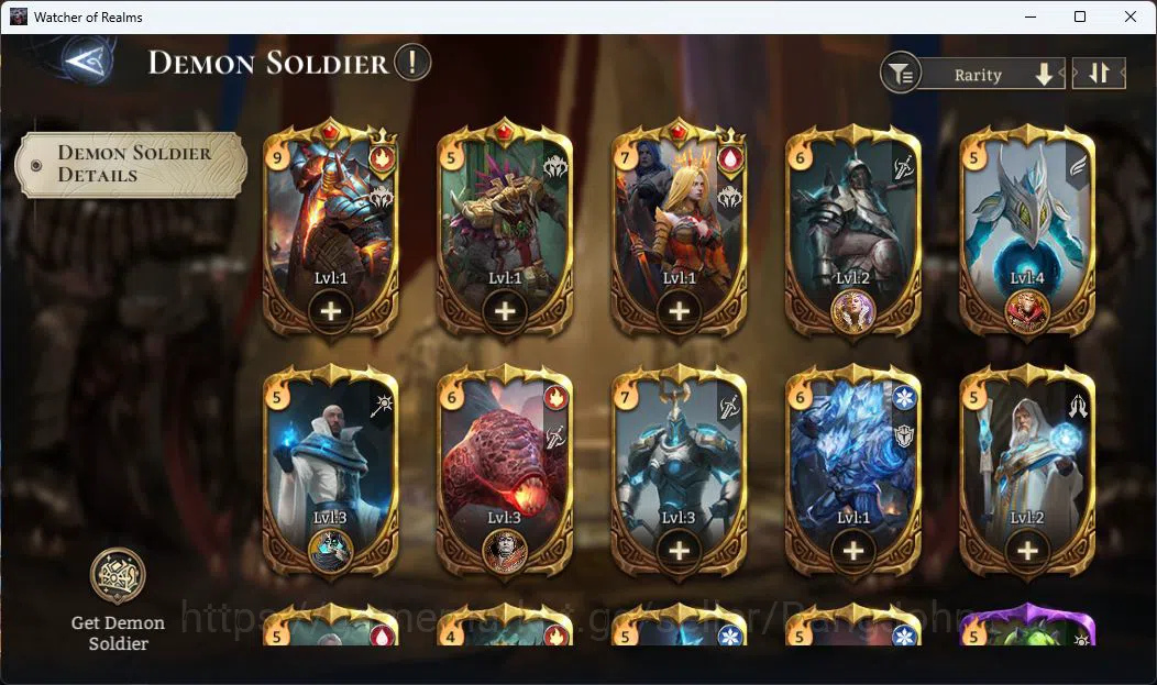 Watcher of Realms Accounts Global 60xx|Power 3M|4 Lord [Praetus,Ingrid,Solcad image 9