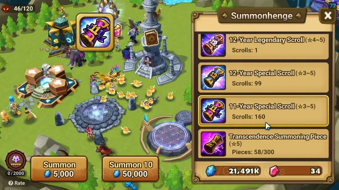 Summoners War: Sky Arena Accounts ASIA|Lv 26|Ready Gacha|99 12 YSC + 160 11 YSC + 3  image 10