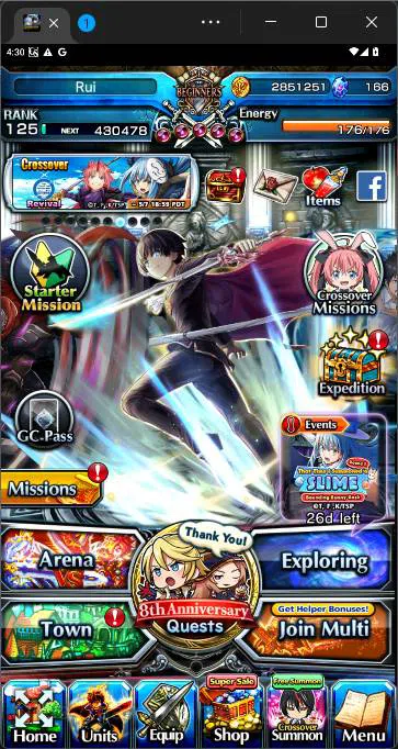 Grand Summoners Others GLOBAL|26 Ascend|S Miyu TW,Touma Kamijo TW,Chloe T image 1