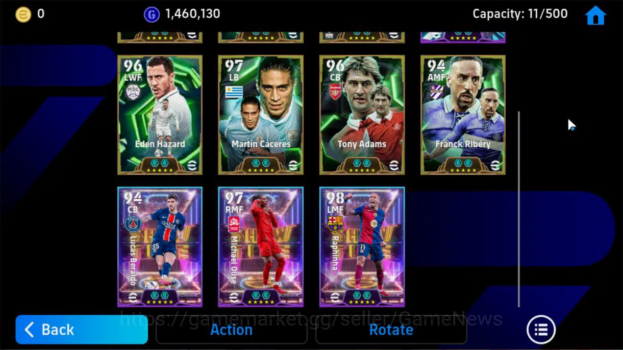 eFootball Accounts Mobile|PhenomPass(Lothar Matthaus,Eden Hazard),Edg image 10