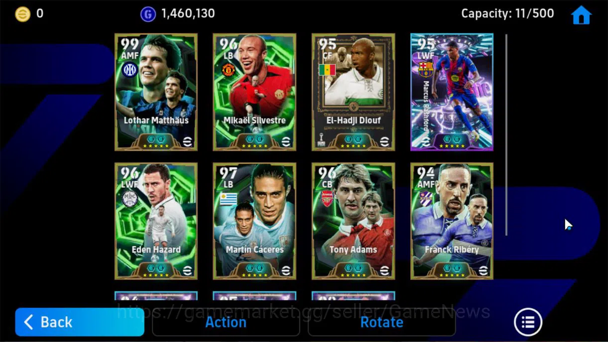 eFootball Accounts Mobile|PhenomPass(Lothar Matthaus,Eden Hazard),Edg image 11