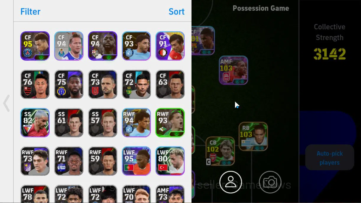 eFootball Accounts Mobile|PhenomPass(Lothar Matthaus,Eden Hazard),Edg image 12