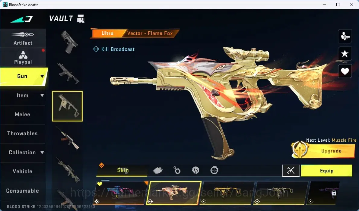 Blood Strike Accounts ASIA | 4 ETERNAL GUNS: M4A1,MP5.KALA.DESERT | 3 ET image 10