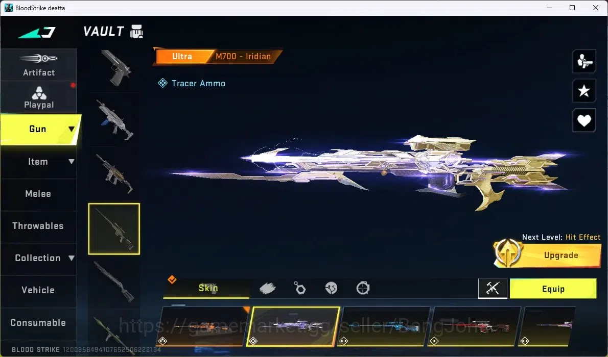 Blood Strike Accounts ASIA | 4 ETERNAL GUNS: M4A1,MP5.KALA.DESERT | 3 ET image 16