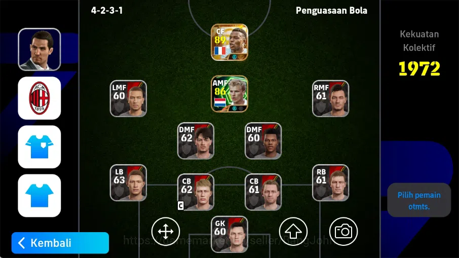eFootball Accounts Others Mobile|PW 1972|New Kylian Mbappe Big T,Lionel Messi Show T,Dennis Bergkamp Epic|2026|Check SS 1