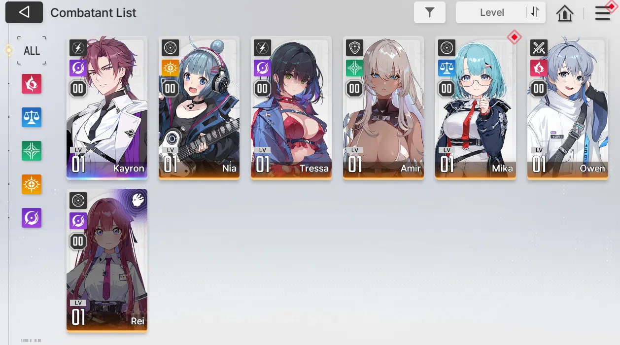 Chaos Zero Nightmare Accounts GLOBAL Verif | Lv05 | Fresh Starter 1 SSR Kayron,  image 5