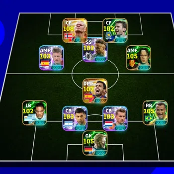 eFootball Accounts Legends & Iconic Players EFOOTBALL 2026 | BIG TIME HALLAND NEW, BIG TIME RODRI,TOTTI,NEYMAR JR,O