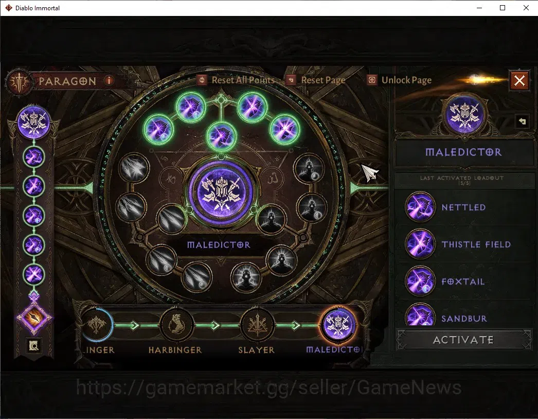 Diablo Immortal Accounts EU - Sescheron|CS ON|Lv60 (540)|Necromancer|CR 31K image 10