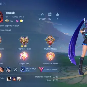 Mobile Legends: Bang Bang Collector Global|Hero 123 Skin 287|Exalted|Legend Franco|Pri image 1