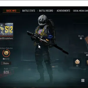 Arena Breakout Mid-Tier MOBILE Lv30|SV 80,2M|CV 44,8M|8 Set|Battle Machete image 1