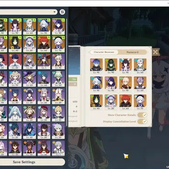 Genshin Impact Accounts Others Asia|AR 56|Premium Team Neuv|8 Limited + 2(*5