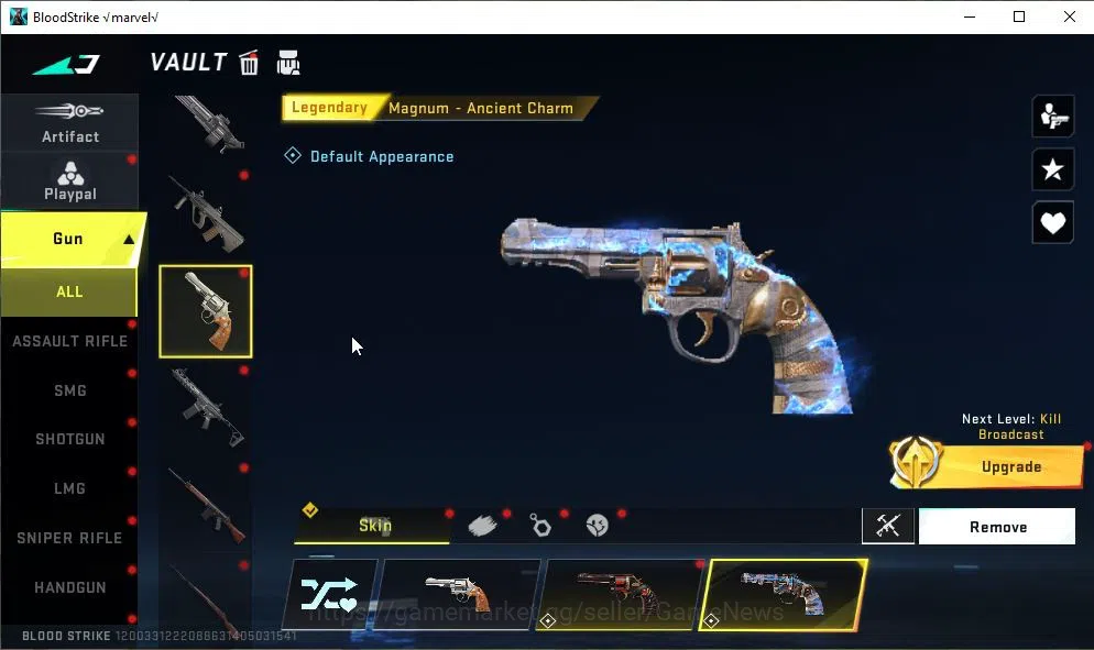 Blood Strike Accounts ASIA|3 ULTRA[SPIKE,M82 Lv5,INP-9 Lv2]|Collab 7DS[Q image 13