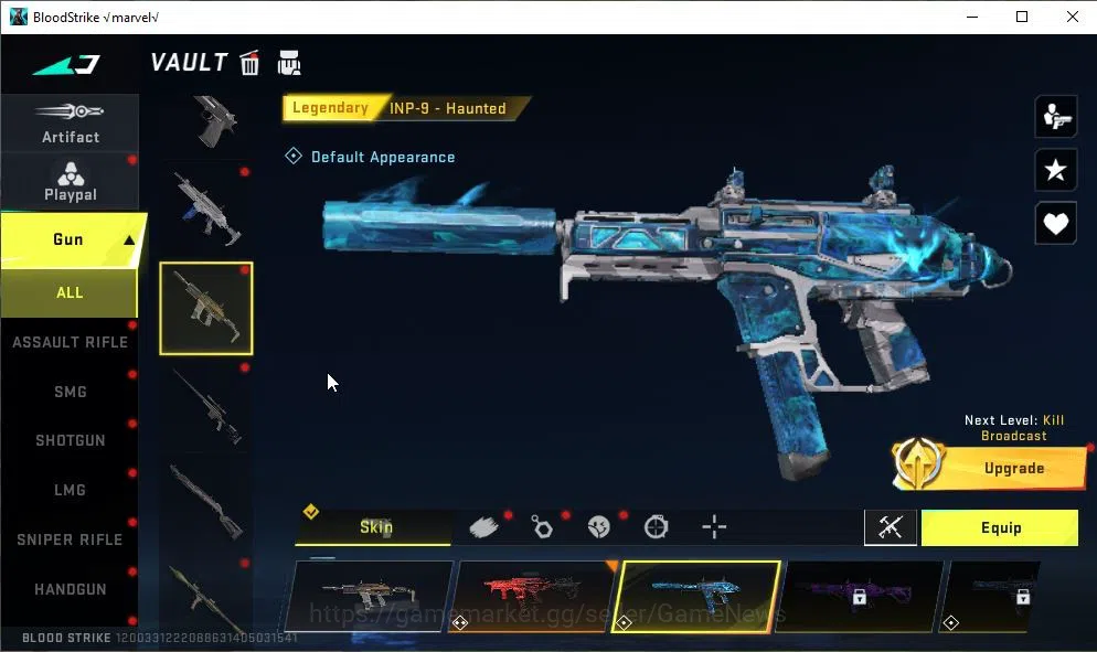 Blood Strike Accounts ASIA|3 ULTRA[SPIKE,M82 Lv5,INP-9 Lv2]|Collab 7DS[Q image 17