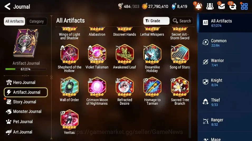 Epic Seven Accounts GLOBAL|UnVerif|9 ML(LOTScales,Salome,ZIO,Etc)+PByB image 10