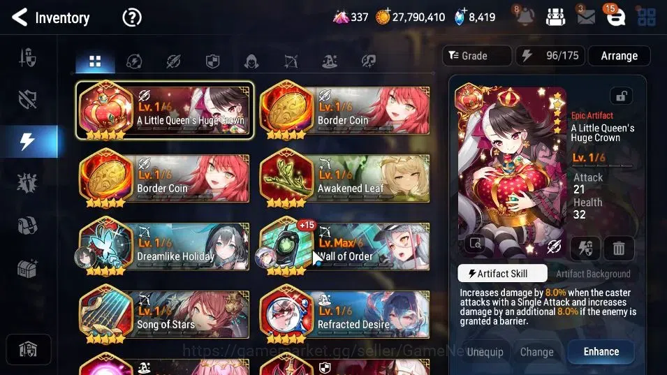 Epic Seven Accounts GLOBAL|UnVerif|9 ML(LOTScales,Salome,ZIO,Etc)+PByB image 20