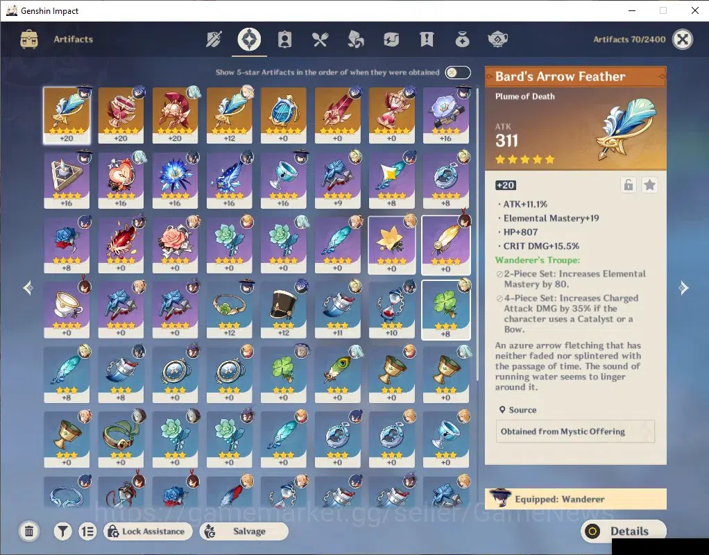 Genshin Impact Accounts ASIA| AR 42| 4 Limited + 3 (*5Standard)| [Nicole,F image 4